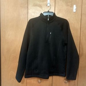 George Black Pullover Women's Form Fitting Sweatshirt (S/CH)